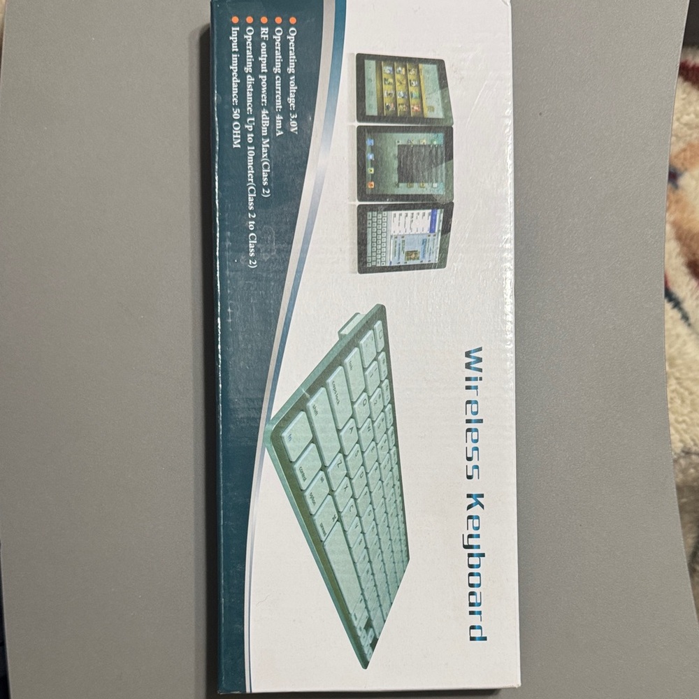 Bluetooth Wireless Keyboard Black